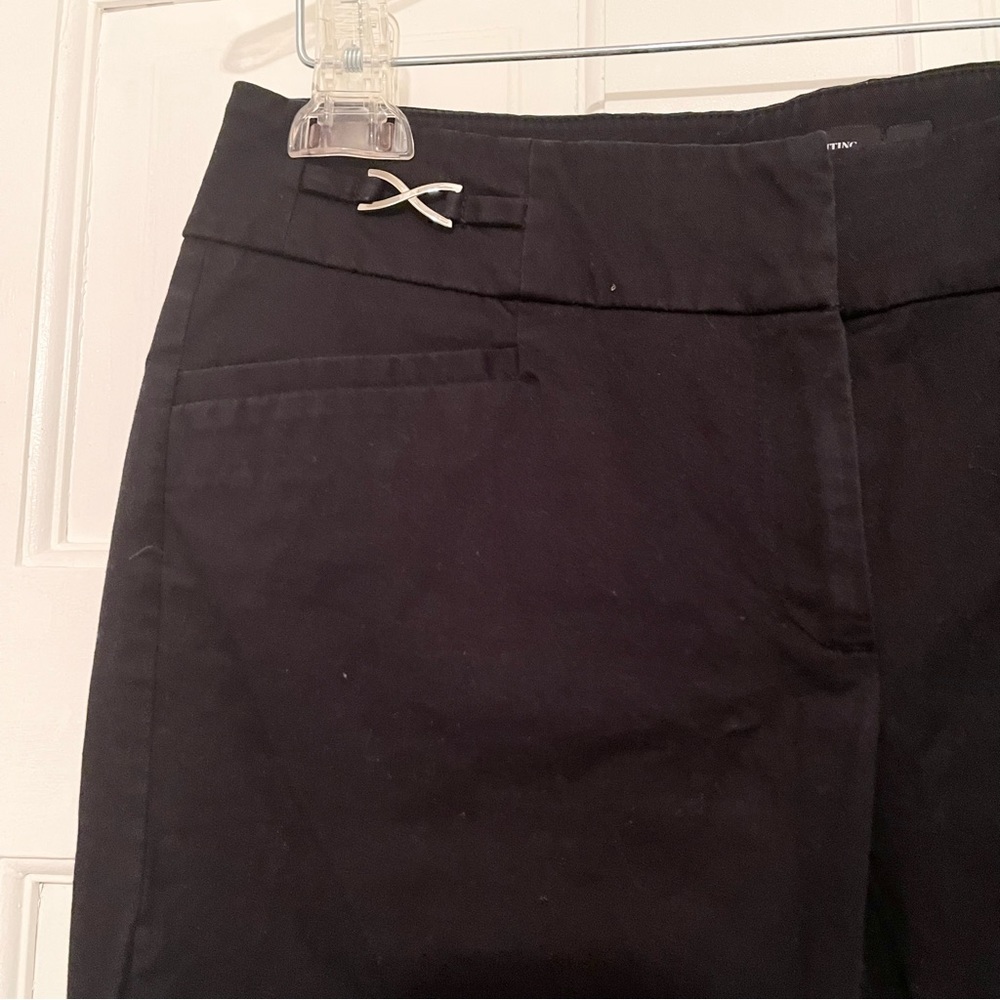 7th Avenue NYCo black capri straight leg pants, size 6 - Picture 5 of 16